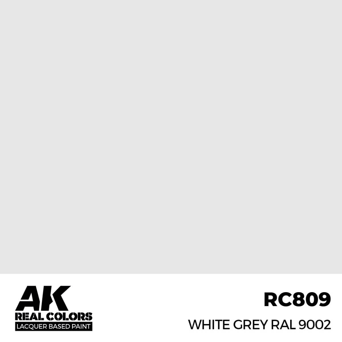 RC809 - AK Real Colors - White Grey RAL