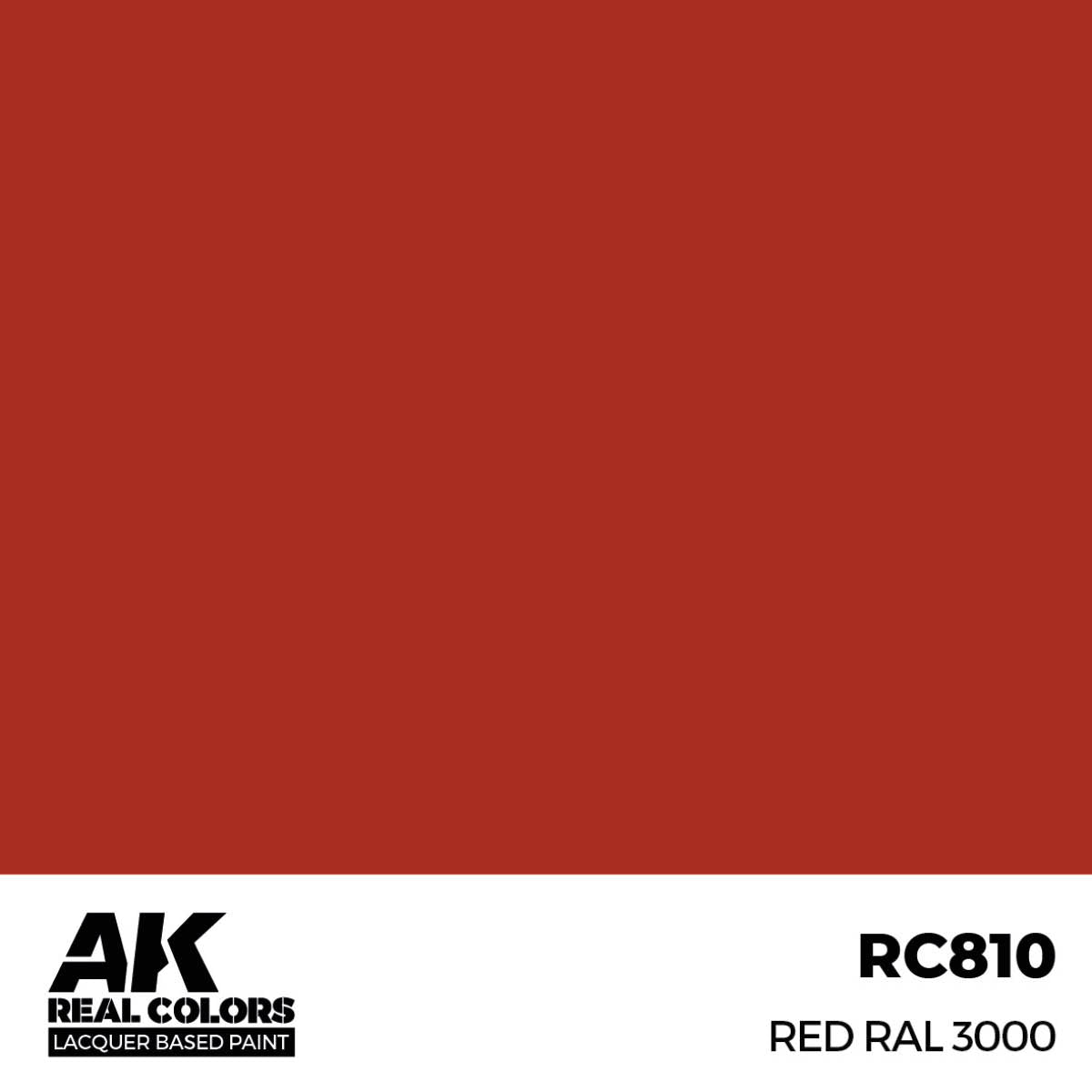 RC810 - AK Real Colors - Red