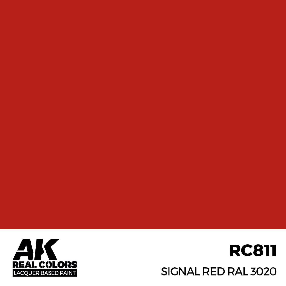 RC811 - AK Real Colors - Signal Red
