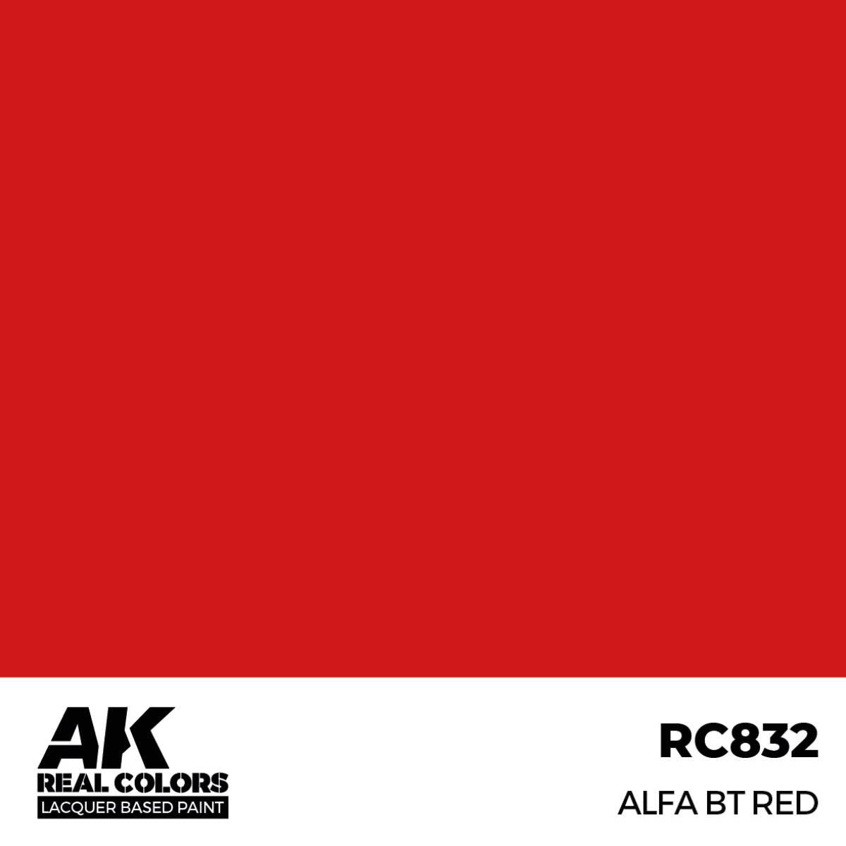 RC832 - AK Real Colors - BT Alfa Red