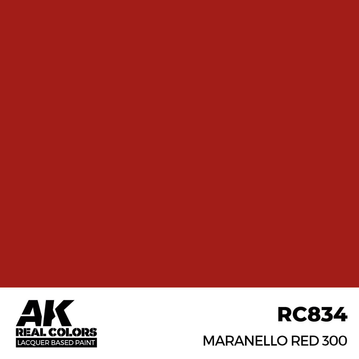 RC834 - AK Real Colors - Maranello Red 300