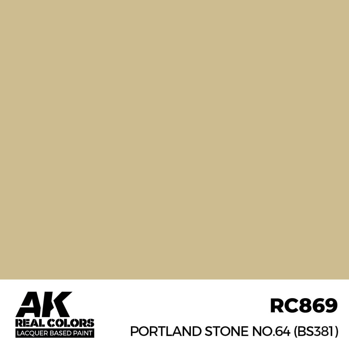 RC869 - AK Real Colors - Portland Stone No.64 (BS381)