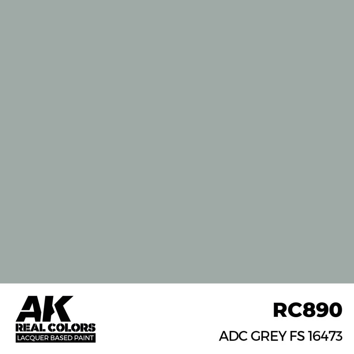 RC890 - AK Real Colors - ADC Grey FS 16473
