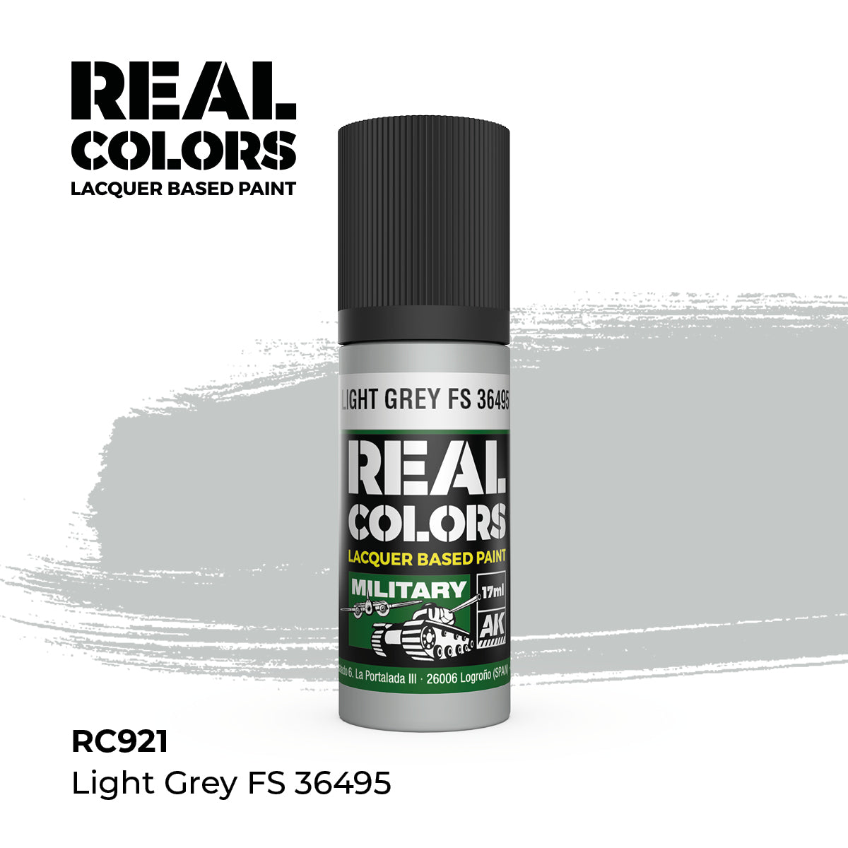 RC921 - AK Real Colors - Light Grey FS 36495