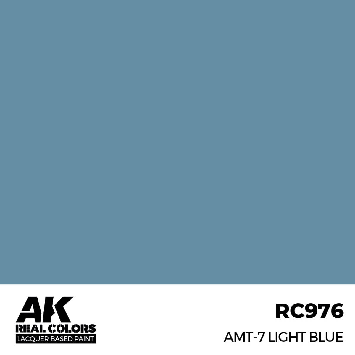 RC976 - AK Real Colors - AMT-7 Light Blue
