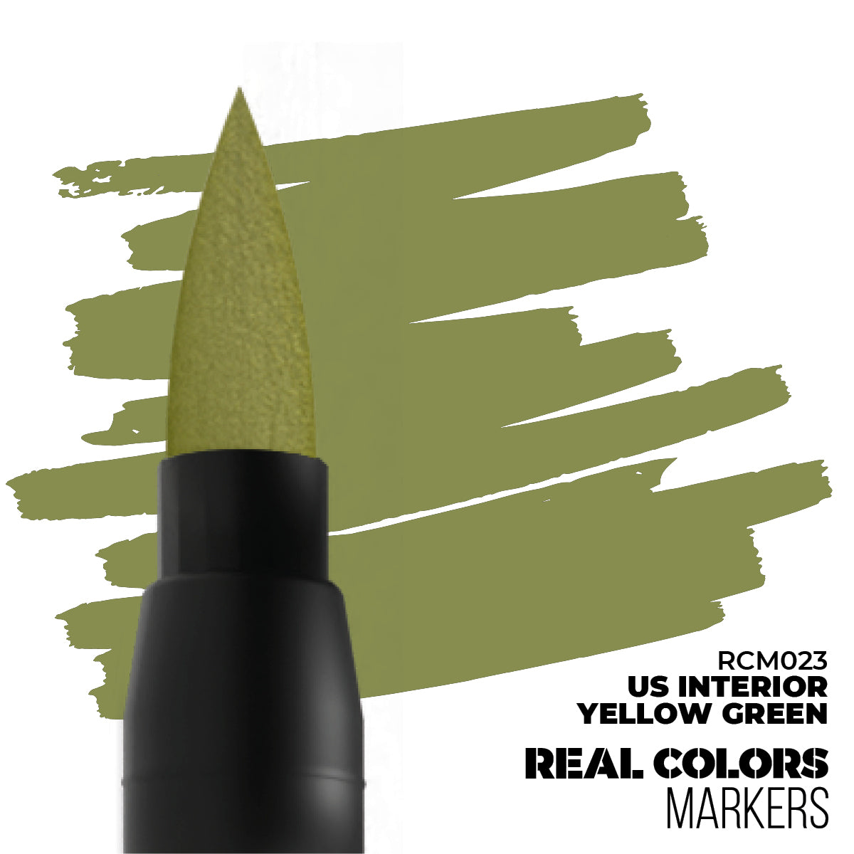 RCM023 - AK Real Color Marker - US Interior Yellow Green
