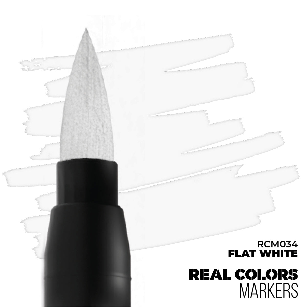 RCM034 - AK Real Color Marker - Flat White