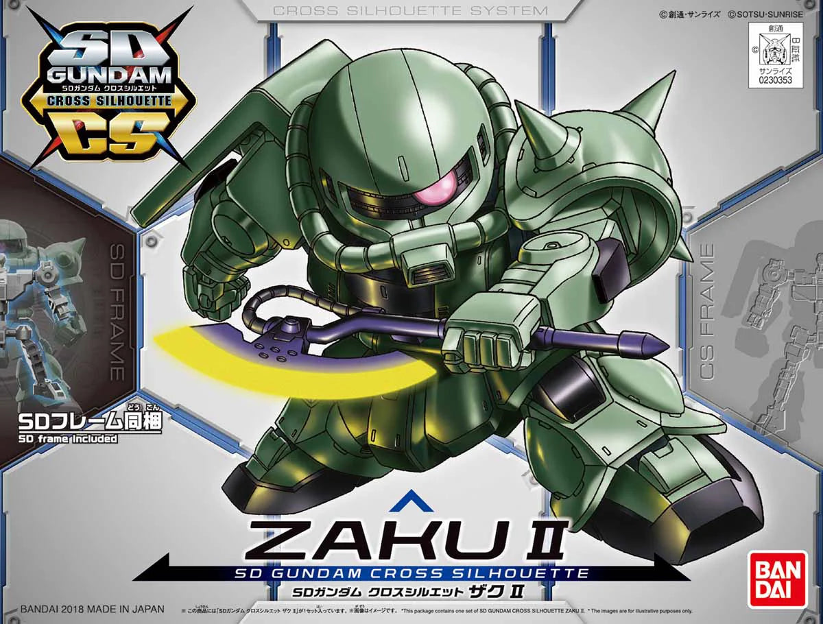 SD Bandai - Cross Silhouette Zaku II