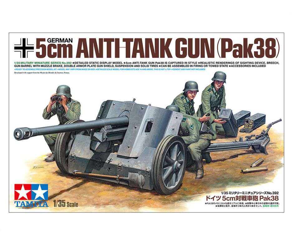 1/35 Tamiya - German 5cm Anti-tank Gun (PaK38) (PRE-ORDER)
