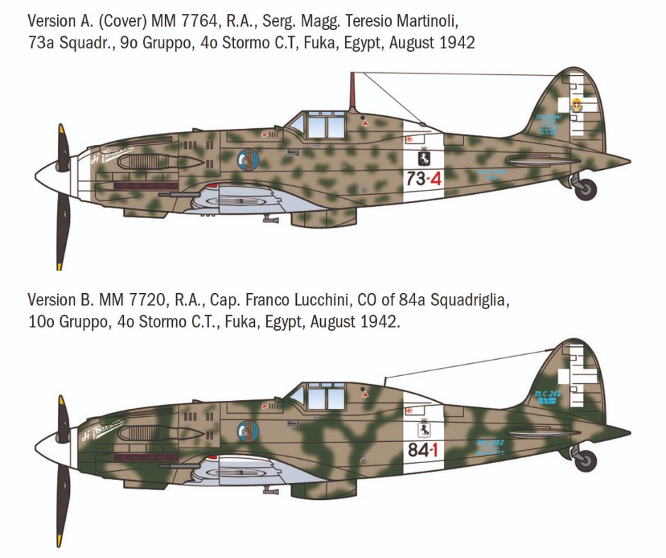 1/72 Italeri - MC.202 Folgore (WWII Aces)