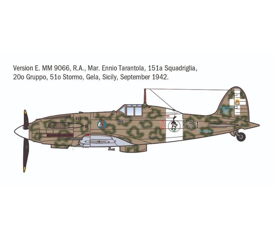 1/72 Italeri - MC.202 Folgore (WWII Aces)