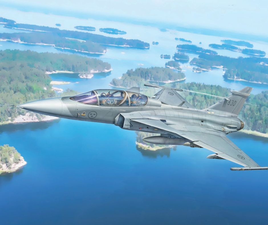 1/72 Italeri - Saab JAS-39D Gripen Twin Seater