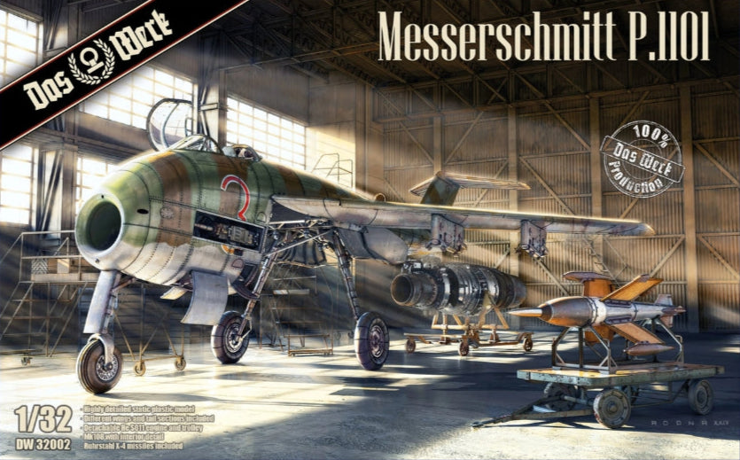 1/32 Das Werk - Messerschmitt P.1101