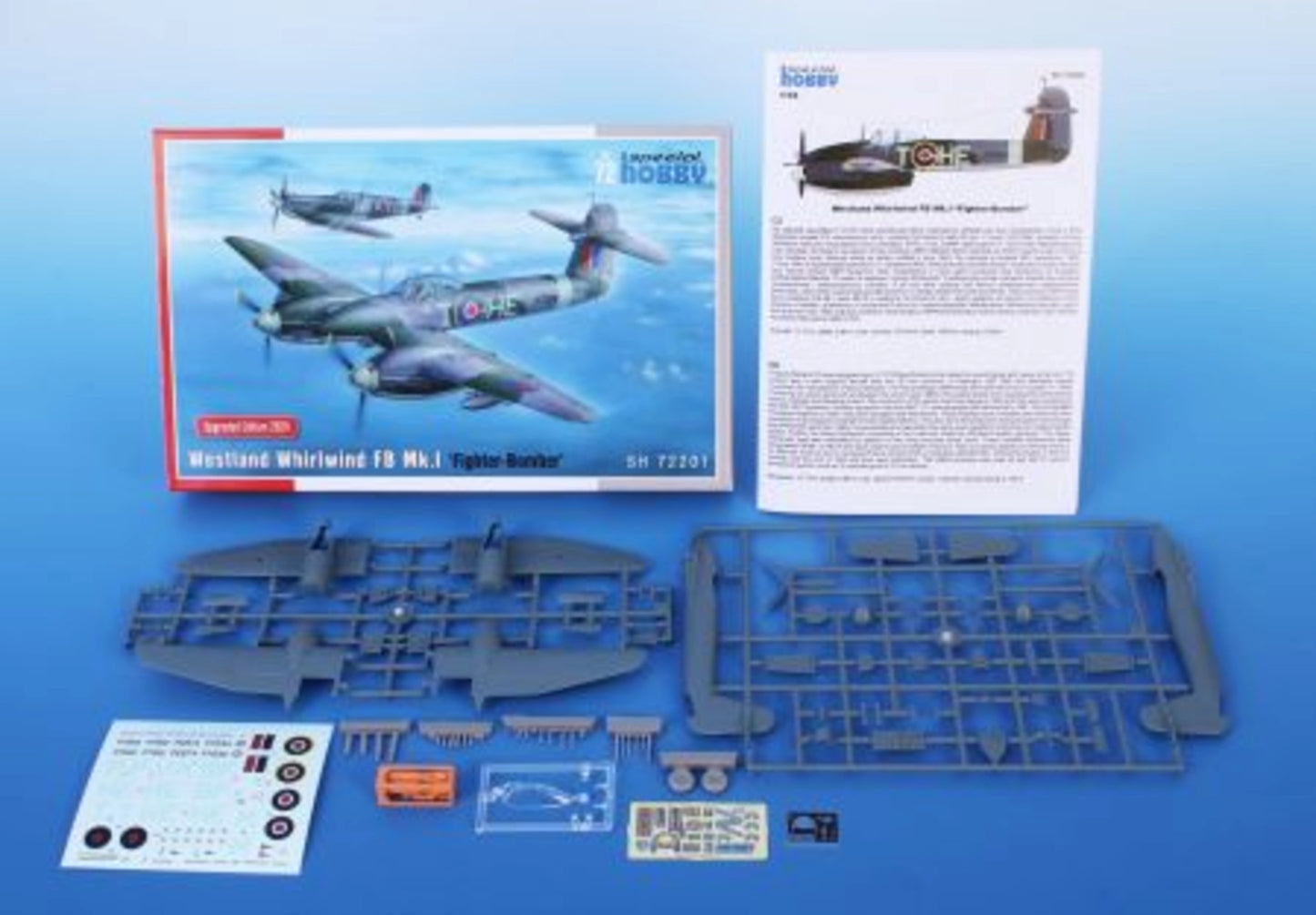 1/72 Special Hobby - Westland Whirlwind FB Mk.I 'Fighter-Bomber' (Upgraded Edition 2024)