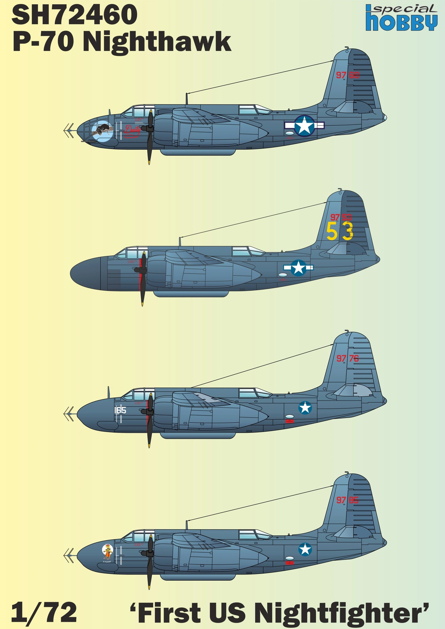 1/72 Special Hobby - P70 Nighthawk ‘First US Nightfighter’