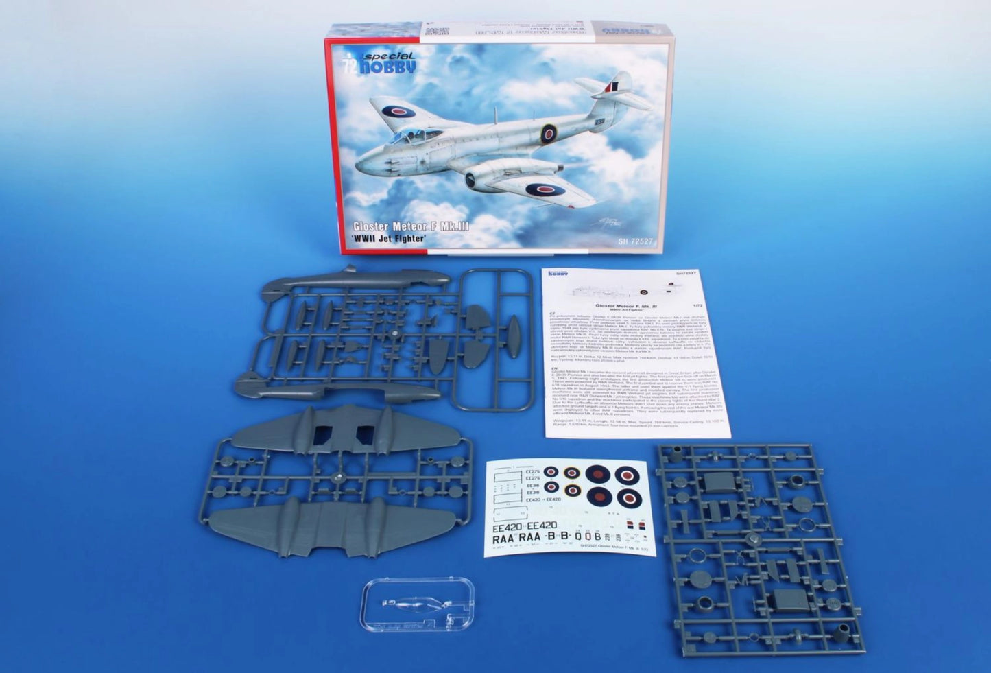 1/72 Special Hobby - Gloster Meteor F Mk.III ' WWII Jet Fighter