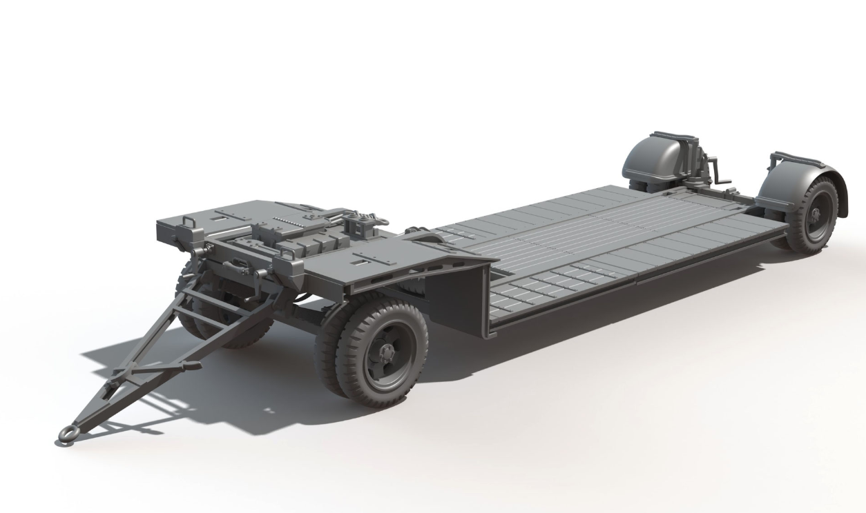 1/35 Das Werk - Sonderanhanger 115 - 10 Ton Tank Trailer Sd.Ah.115