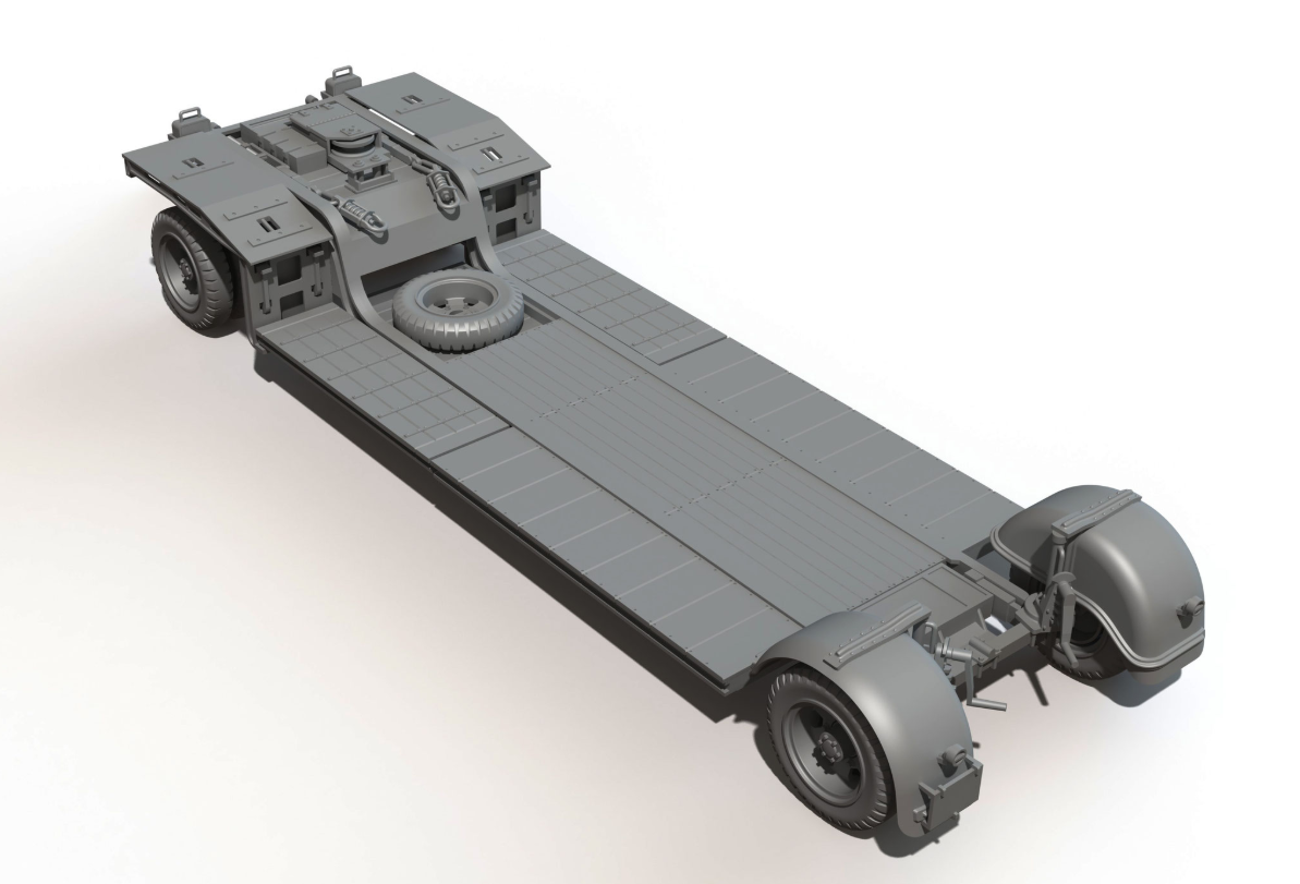 1/35 Das Werk - Sonderanhanger 115 - 10 Ton Tank Trailer Sd.Ah.115