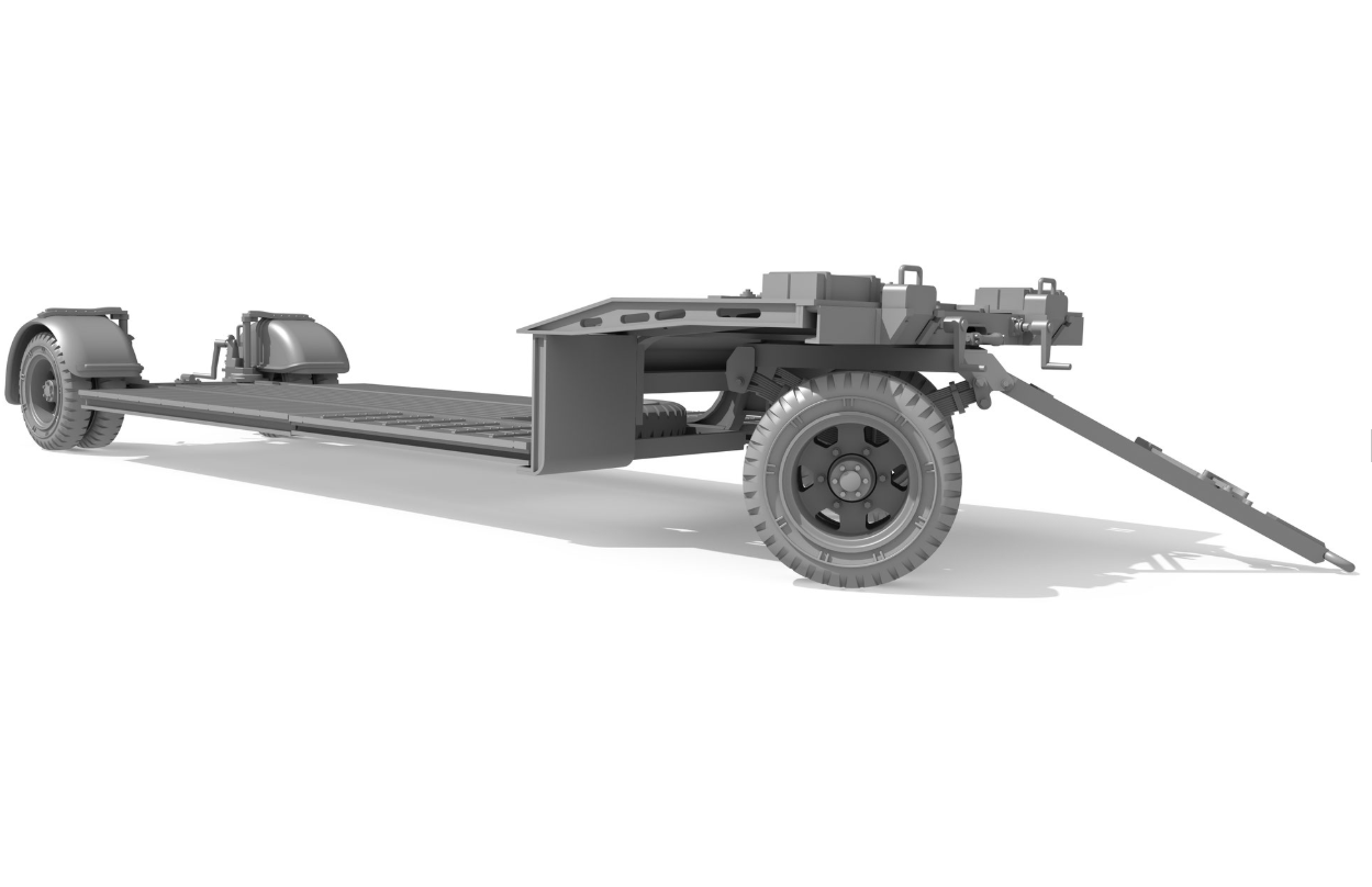 1/35 Das Werk - Sonderanhanger 115 - 10 Ton Tank Trailer Sd.Ah.115