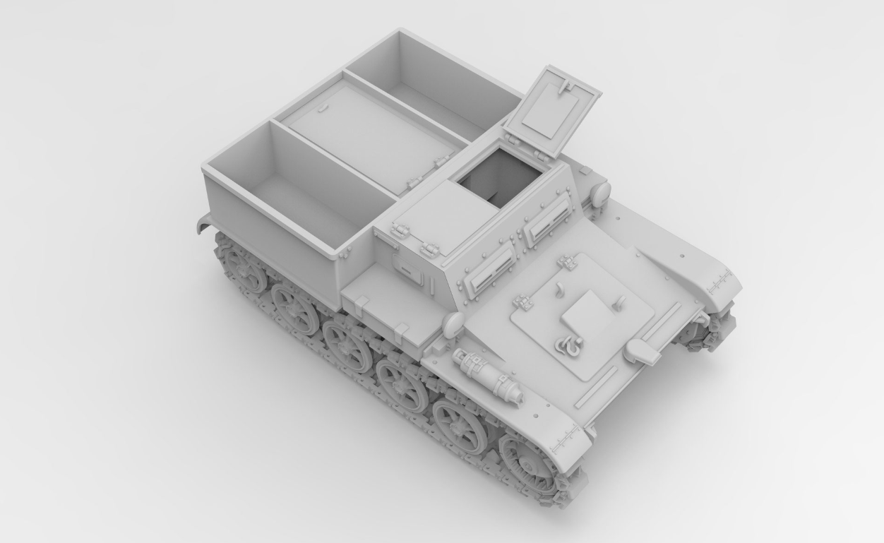 1/35 Das Werk - Gepanzerter Munitionsschlepper VK3.02
