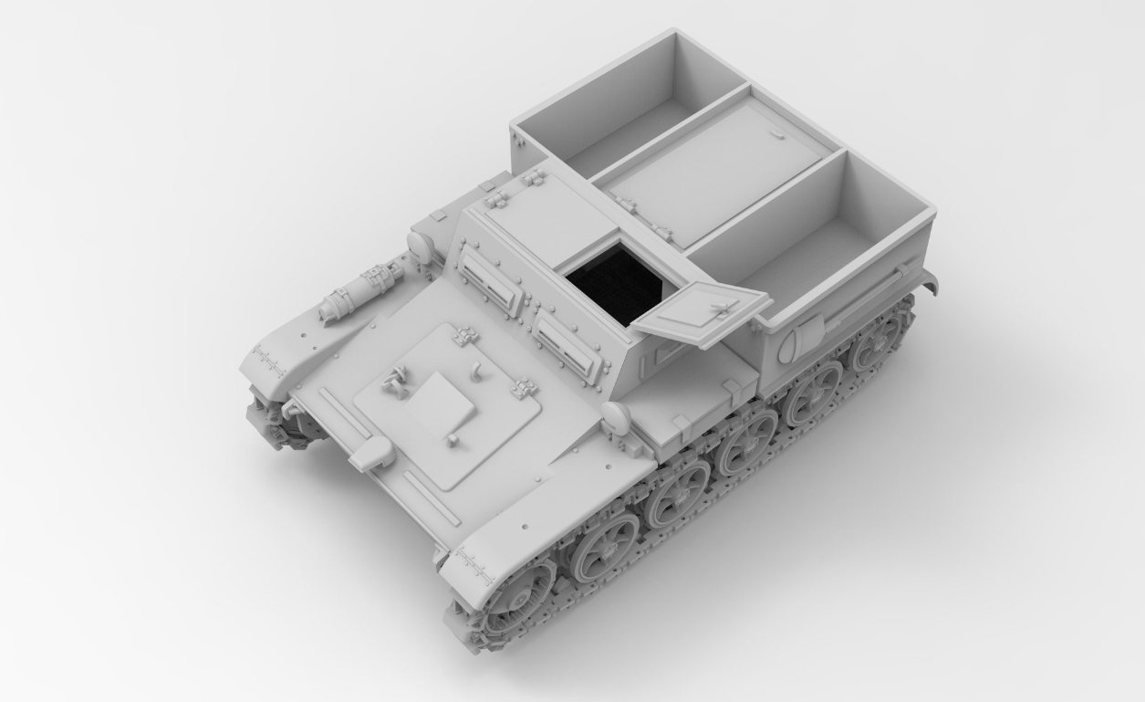1/35 Das Werk - Gepanzerter Munitionsschlepper VK3.02