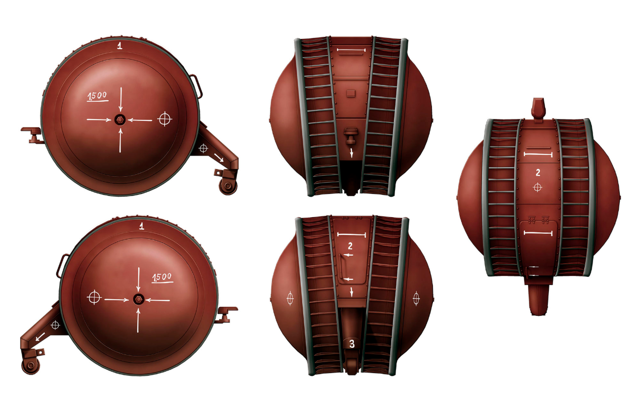 1/35 Das Werk - German Kugelpanzer (2 Kits)