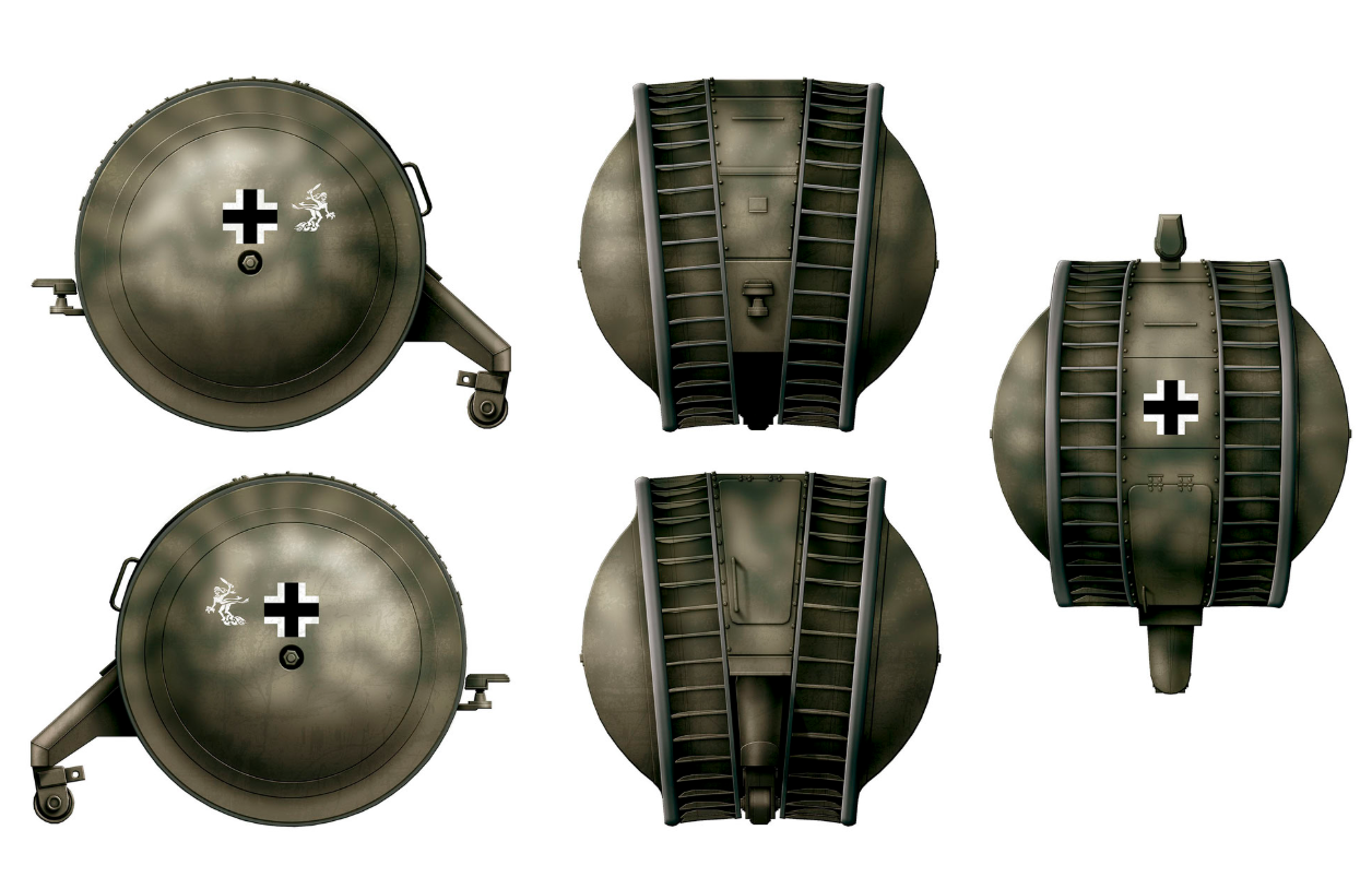 1/35 Das Werk - German Kugelpanzer (2 Kits)