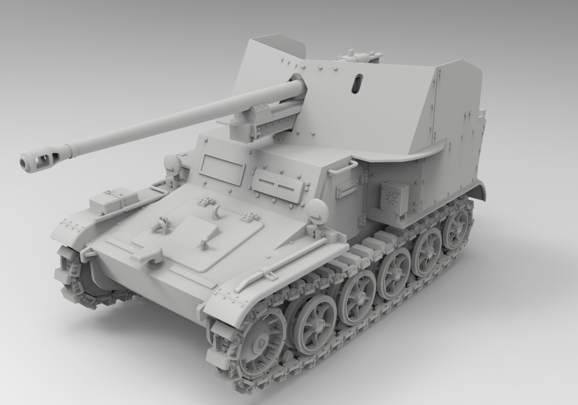 1/35 Das Werk - Pz.Sfl.Ia 5cm Pak38 auf.Mun.Schlepper VK3.02