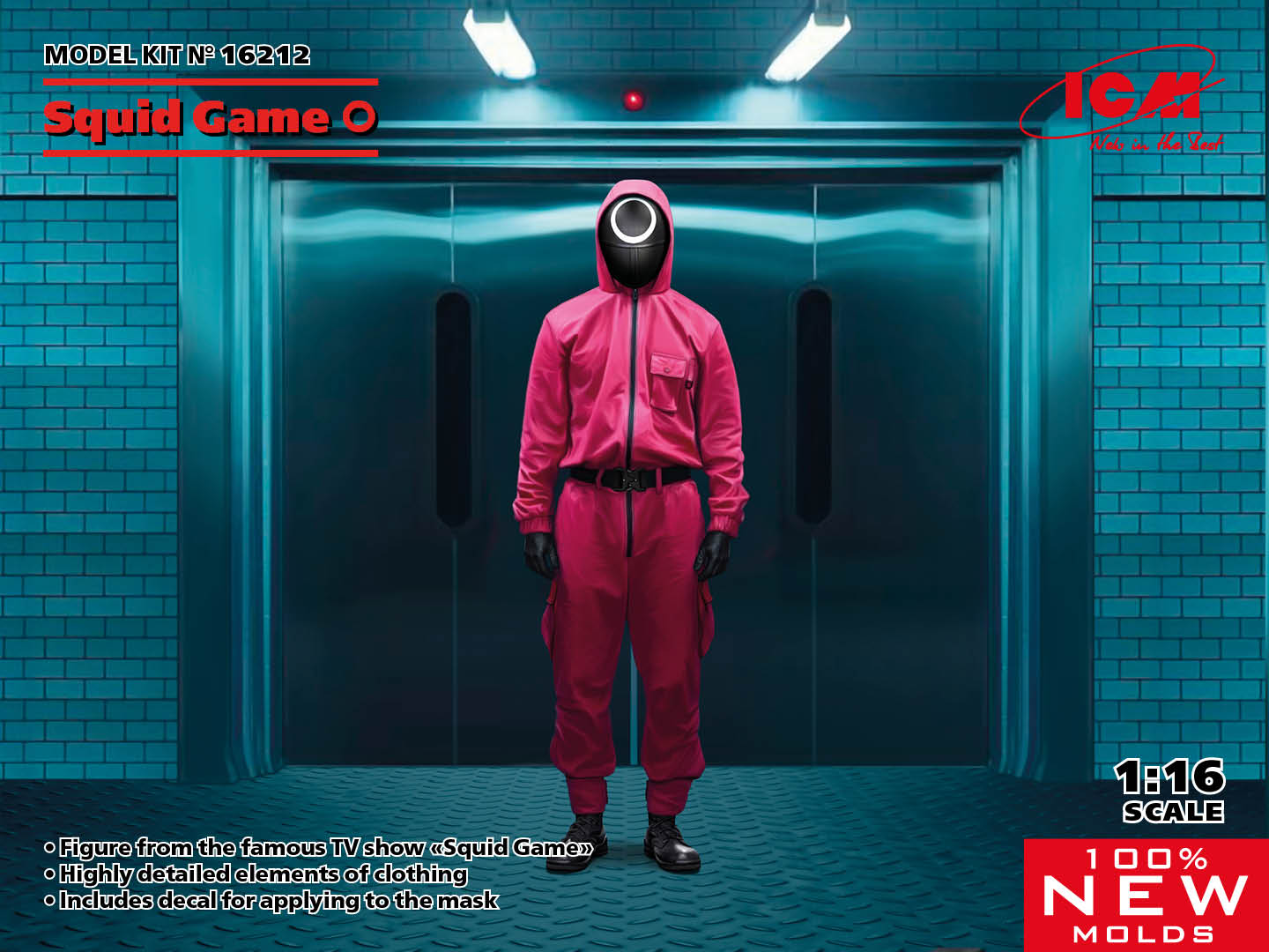 1/16 ICM - Squid Game Worker (Circle)