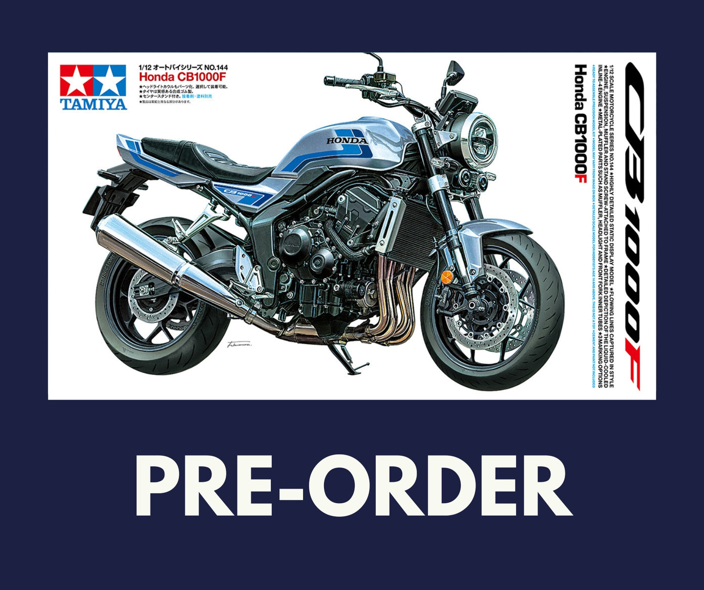 Tamiya 1/12 Bikes - 1/12 Honda CB1000F 14144