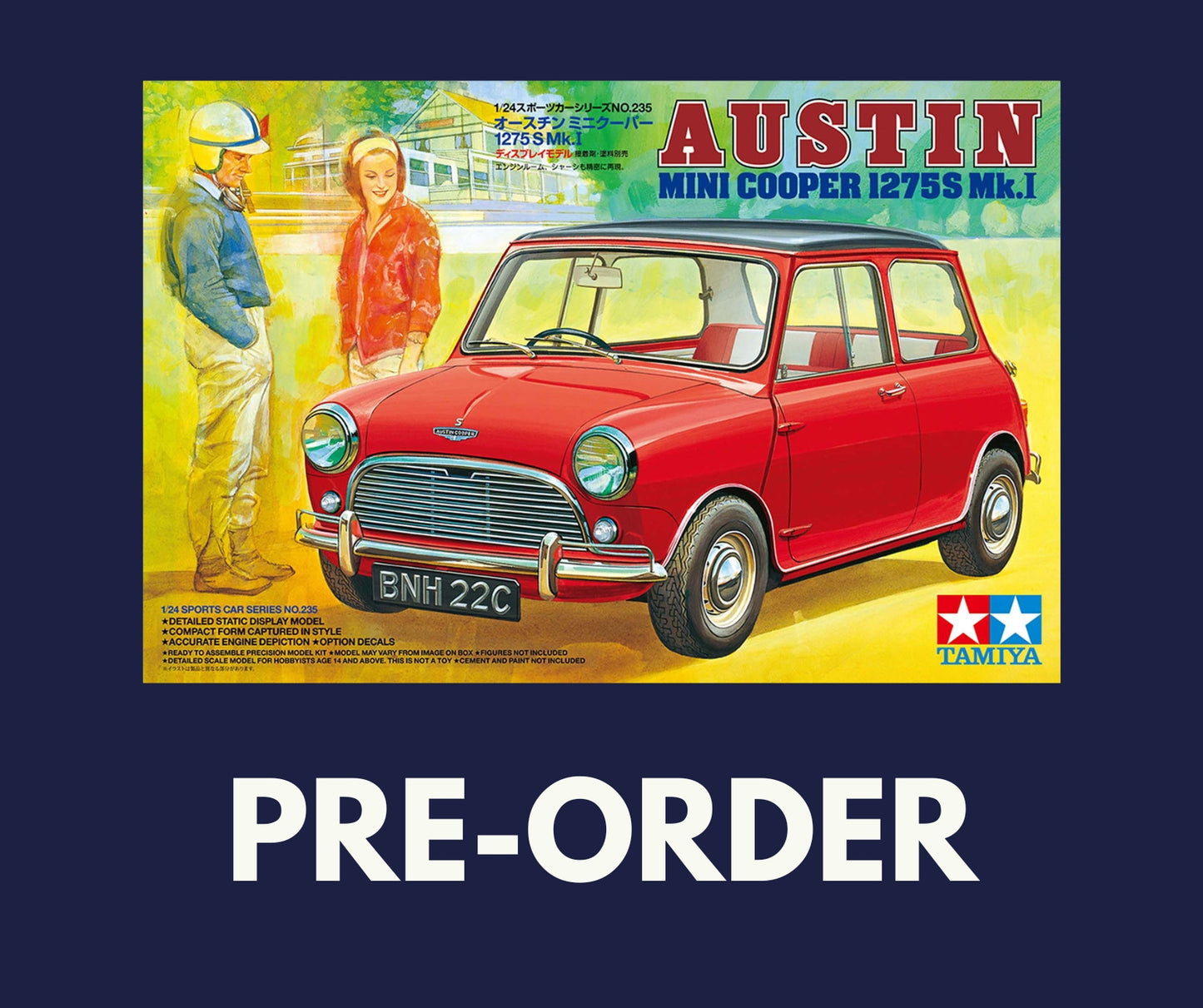 Tamiya 1/24 Cars - 1/24 Austin Mini Cooper 1275S Mk.I 24235