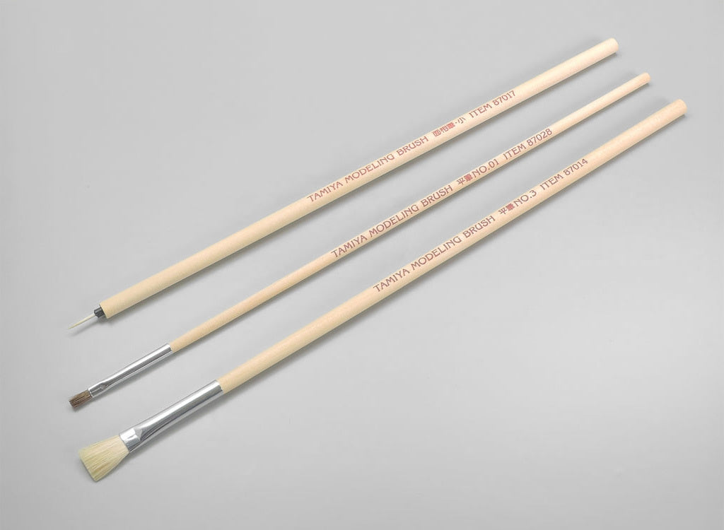 Tamiya Tools & Accessories - Modelling Brush Basic Set (10) - 87066