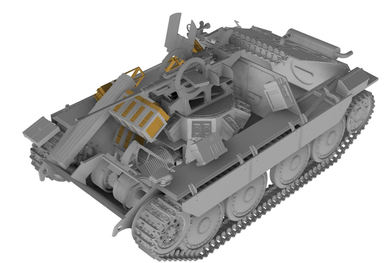 1/35 Thunder Model - German Bergepanzer Hetzer with 2cm Flak Early