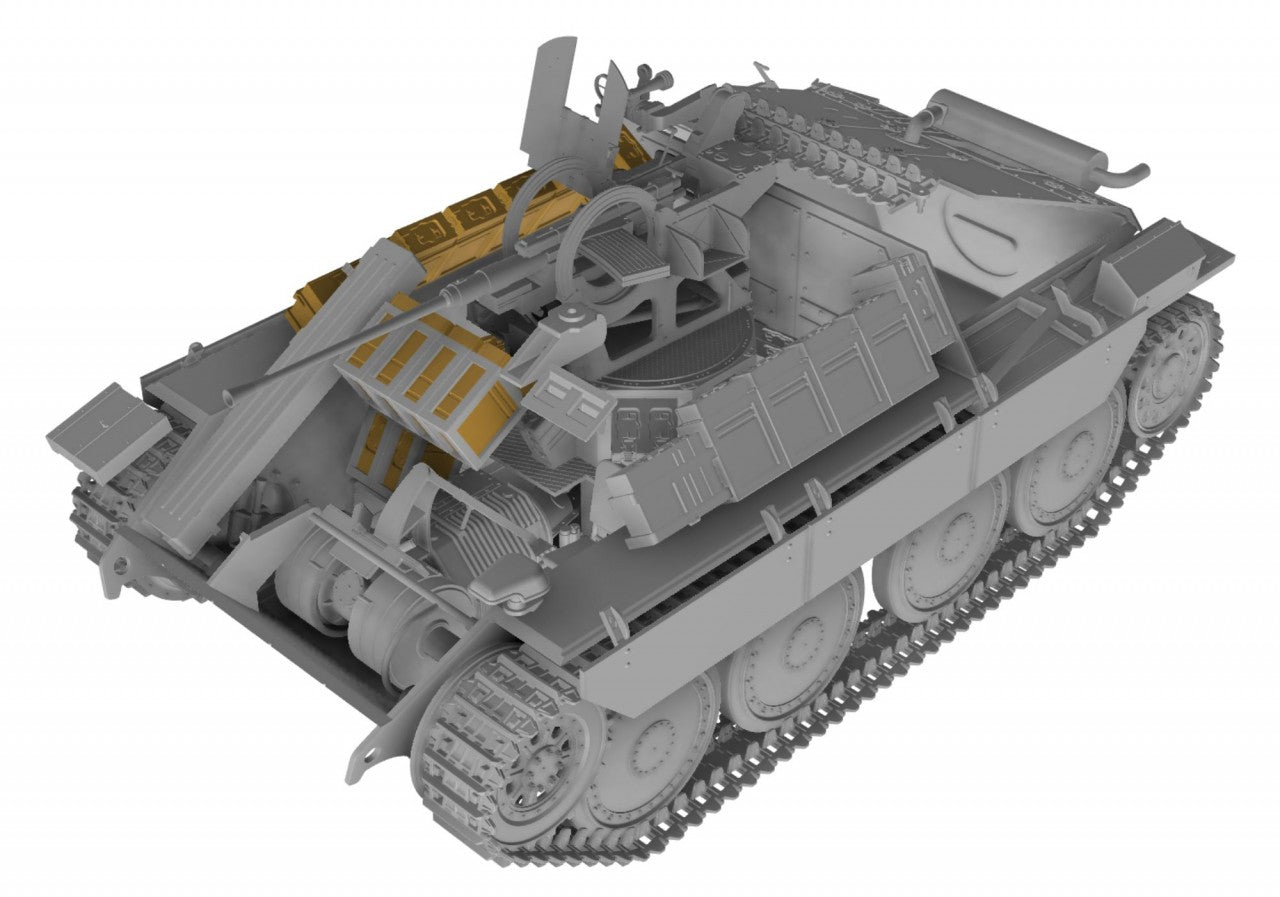 1/35 Thunder Model - German Bergepanzer Hetzer with 2cm Flak Early