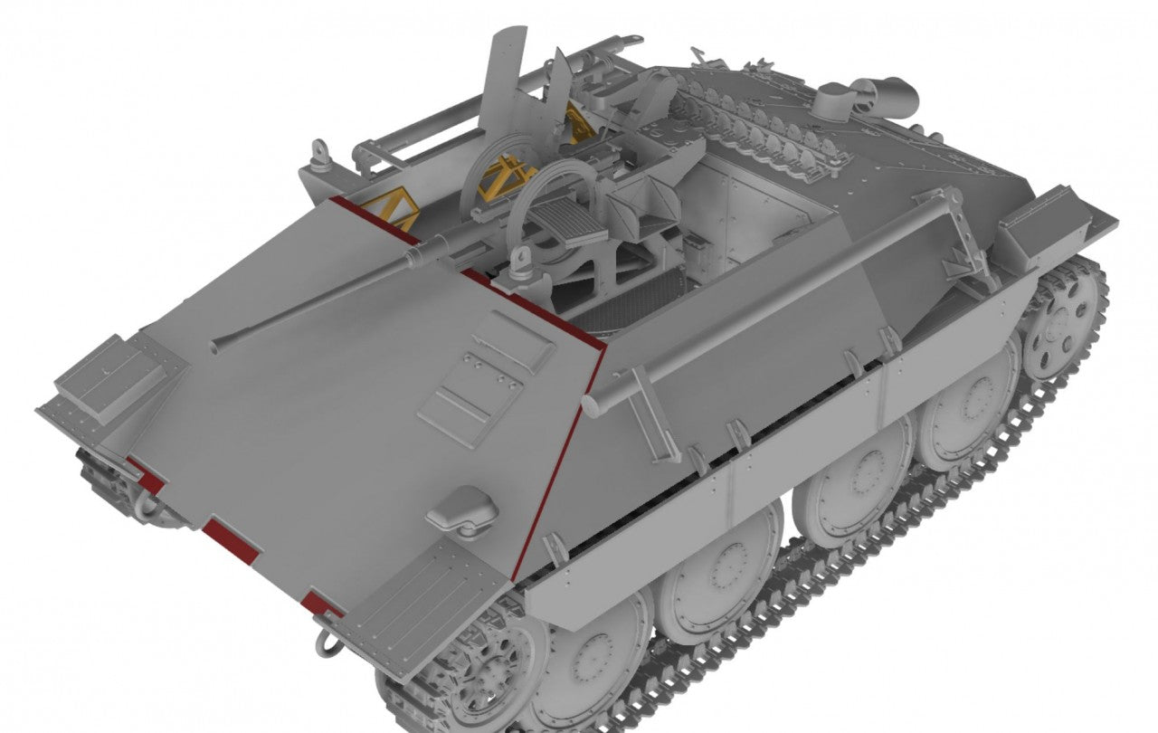 1/35 Thunder Model - German Bergepanzer Hetzer with 2cm Flak Early