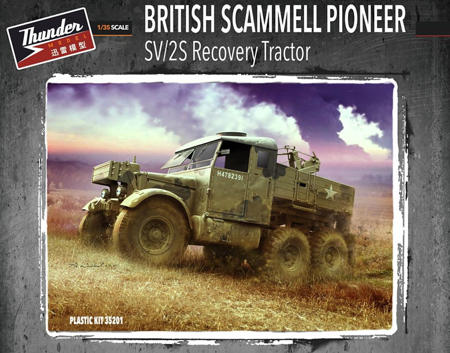 1/35 Thunder Model - British Scammell Pioneer SV/2S Recovery Truck