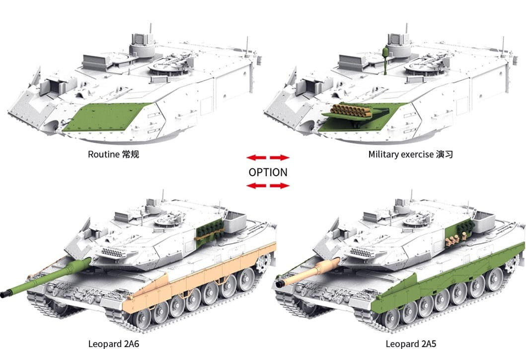 1/72 Border Model - German MBT Leopard 2 A5/A6