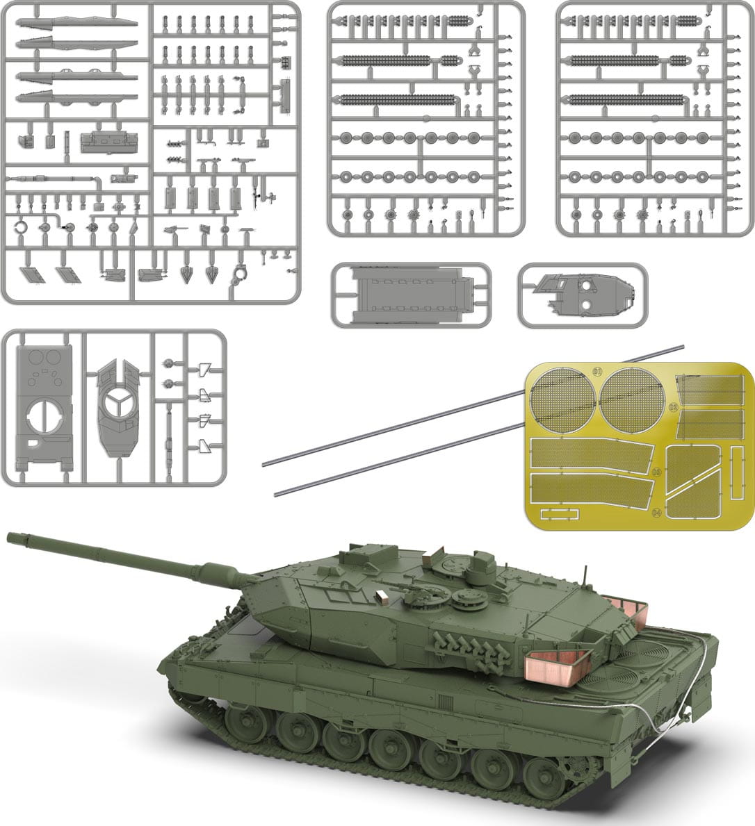 1/72 Border Model - German MBT Leopard 2 A5/A6