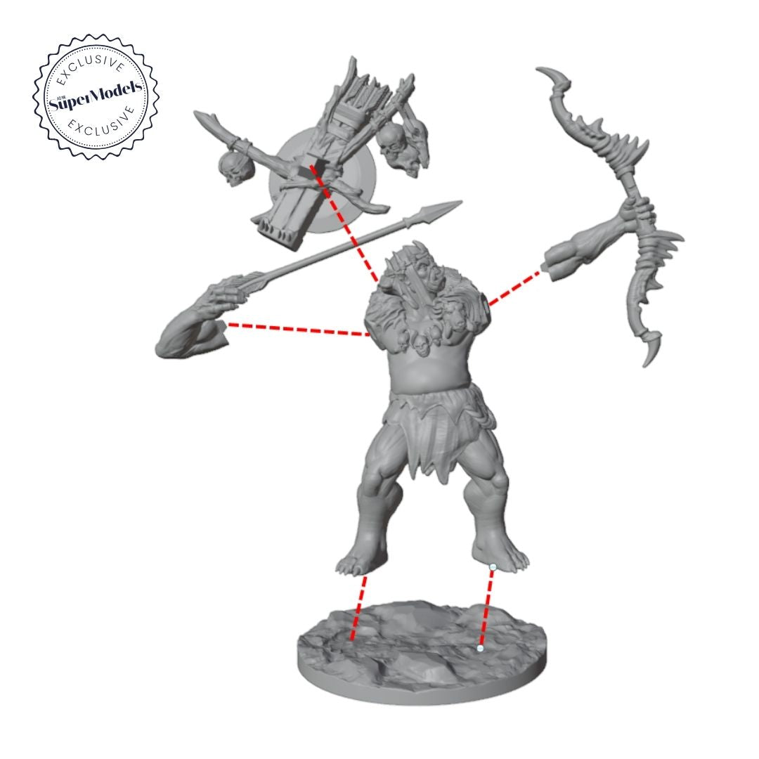 The Days of Valkryx - Wearg Archer (Pack of 3)