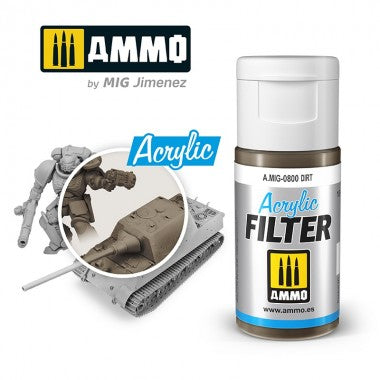 Ammo by MIG Acrylic Filter - A.MIG-0800 Dirt