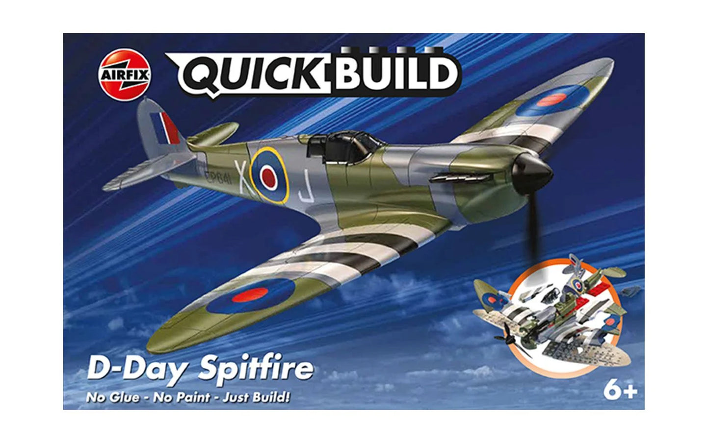 Airfix Quickbuild - D-Day Spitfire - Product Image