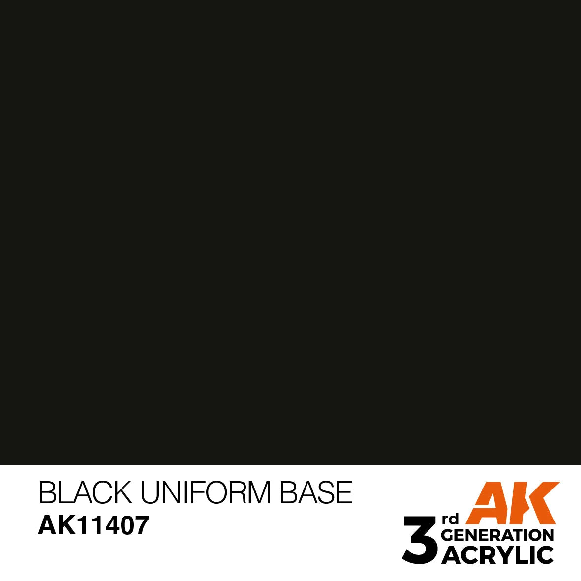 AK11407 - Figure Series - Black Uniform Base - Product Image