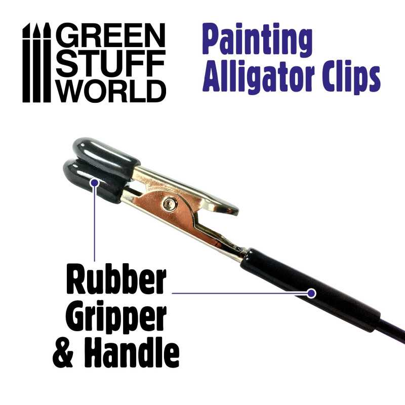 Green Stuff World - Airbrush Clips x20