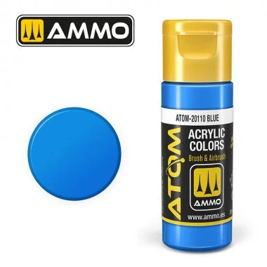Ammo by MIG ATOM Paint - ATOM-20110 Blue - Product Image