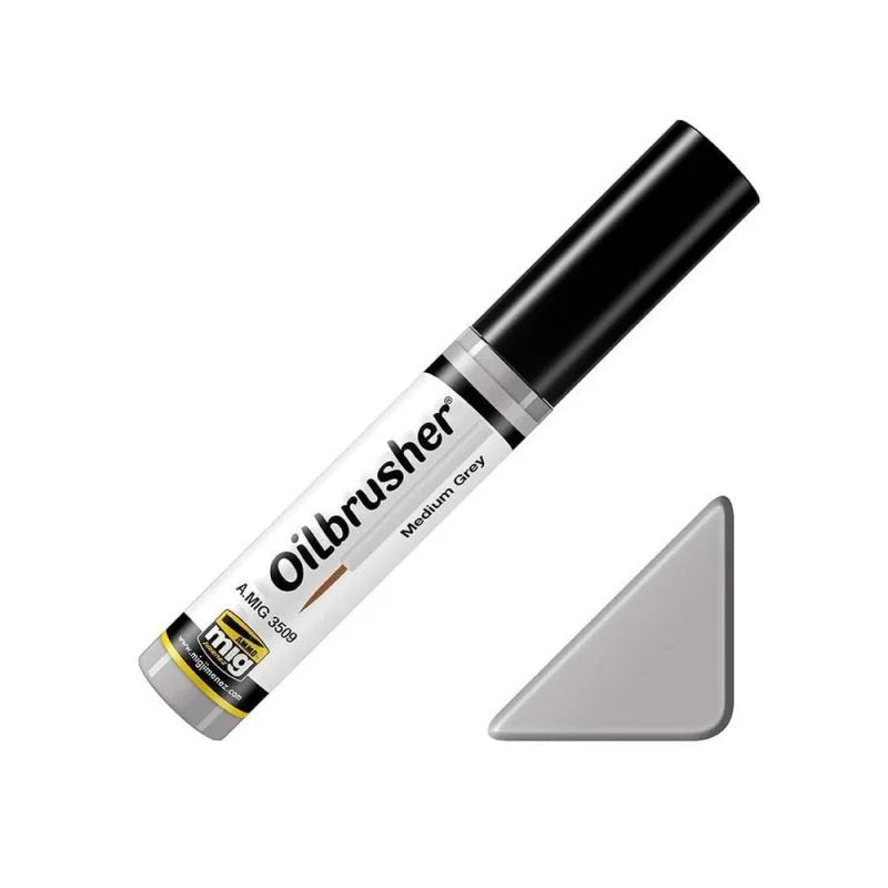 Ammo by MIG Oilbrusher - A.MIG-3509 Medium Grey - Product Image