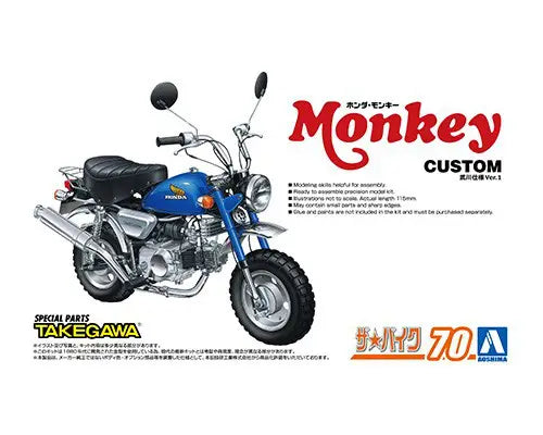 1/12 Aoshima - Honda Z50J Monkey '78 Custom Version 1