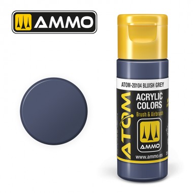 Ammo by MIG ATOM Paint - ATOM-20104 Bluish Grey
