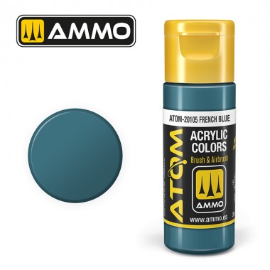 Ammo by MIG ATOM Paint - ATOM-20105 French Blue