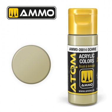 Ammo by MIG ATOM Paint - ATOM-20014 Ochre