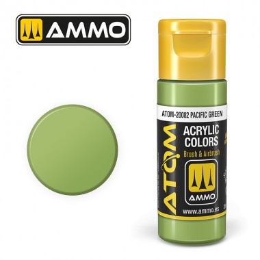 Ammo by MIG ATOM Paint - ATOM-20082 Pacific Green